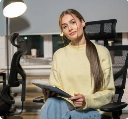 Creative professional in a design studio